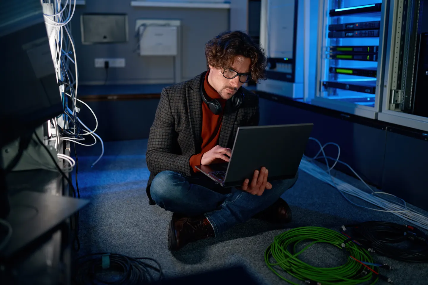 NCS engineers validating database backup and failover systems